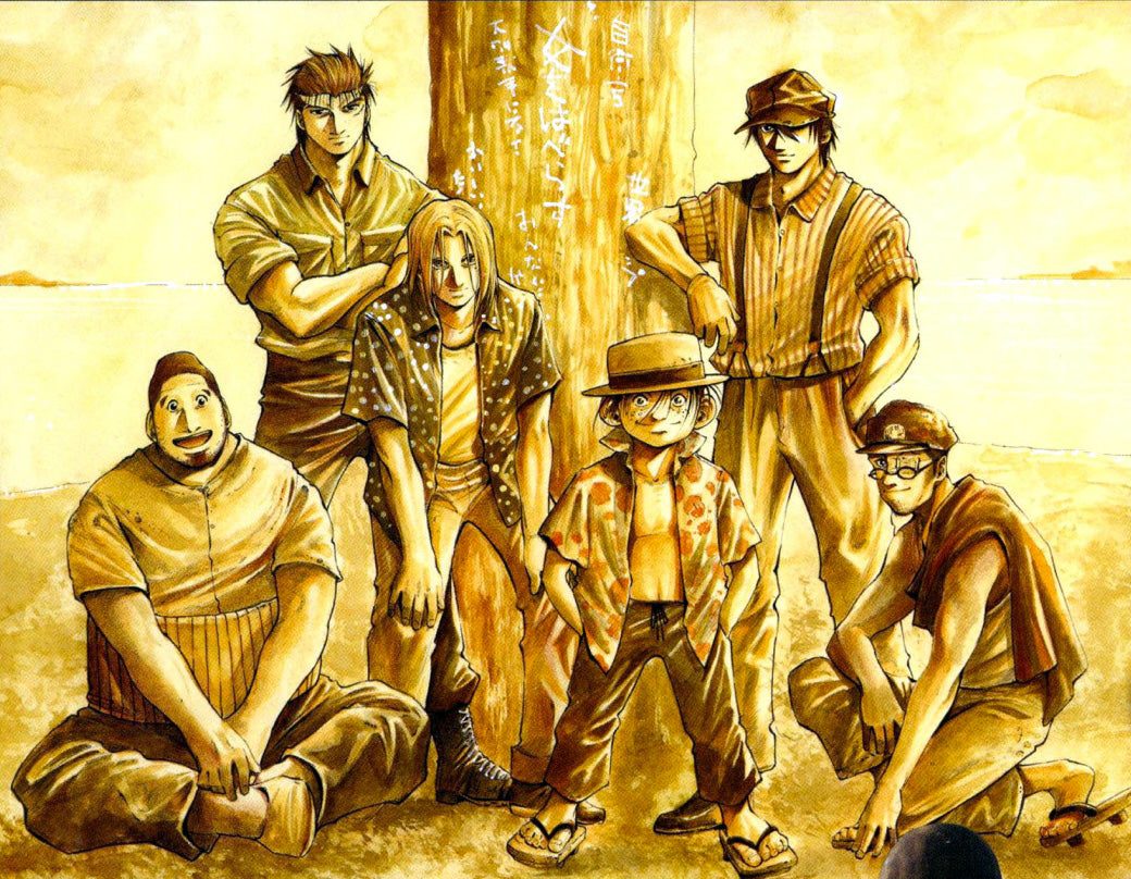 Personnages du manga Rainbow