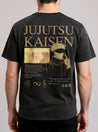 T-shirt Jujutsu Kaisen oversize style vintage de Satoru Gojo