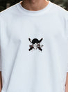 Logo de Roronoa Zoro dans One Piece imprimé sur un t-shirt