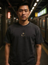 T-shirt Jujutsu Kaisen oversize style vintage de Satoru Gojo