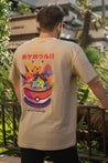 t-shirt oversize pokemon benkei adulte